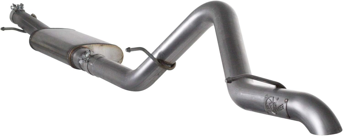 aFe Power 49-46222 Stainless Steel Cat Back Exhaust System fits Jeep Wrangler Includes Muffer