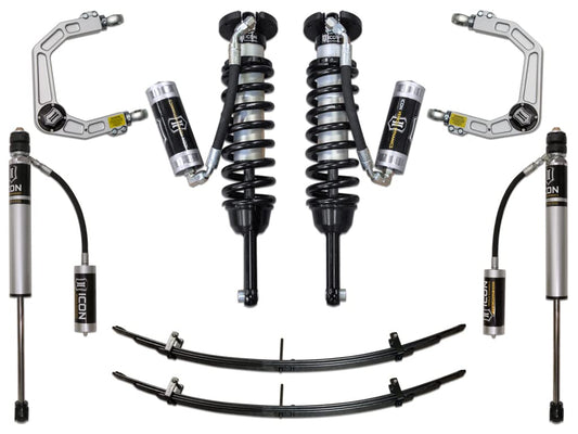 ICON Stage 4 Suspension System, Billet UCA, Compatible with 05-15 Tacoma 0-3.5" lift / 16-Up 0-2.75" lift, K53004