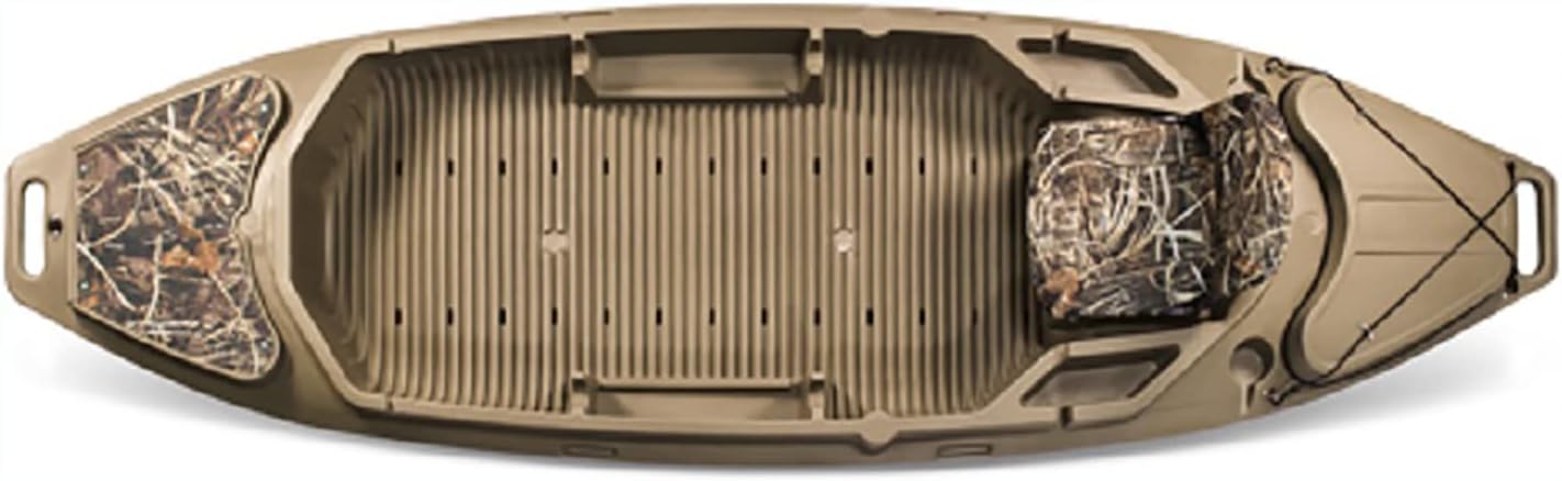 Beavertail 2000 Series Stealth Twin Gun Sneak Boat, Marsh Brown