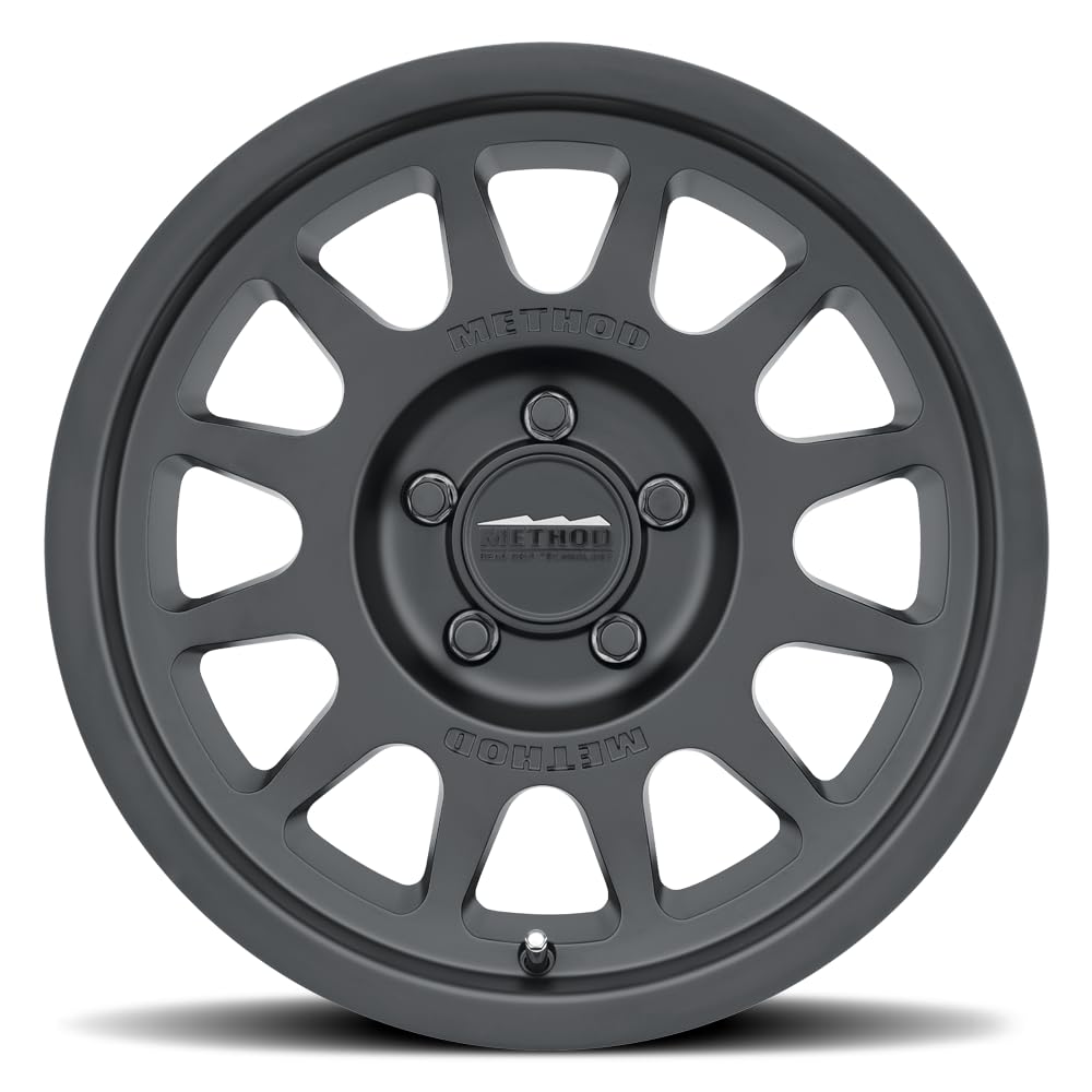 Method Race Wheels MR703 Bead Grip, 17x9, 12mm Offset, 5x5, 71.5mm Centerbore, Matte Black, MR70379050512N