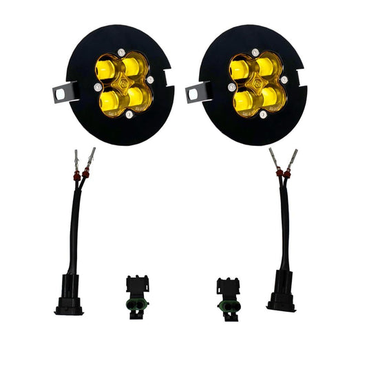 Baja Designs 0614 F150/0511 TACOMA/0713 Tundra Sae Fog Light Kit Amber - 44-7705