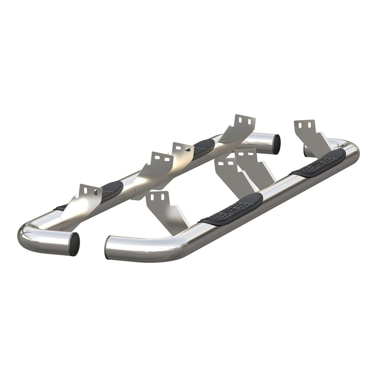 Aries 0309 H2/SUT (requires Factory Rocker Bar) 3 in Stainless Steel Nerf Bars - 204075-2