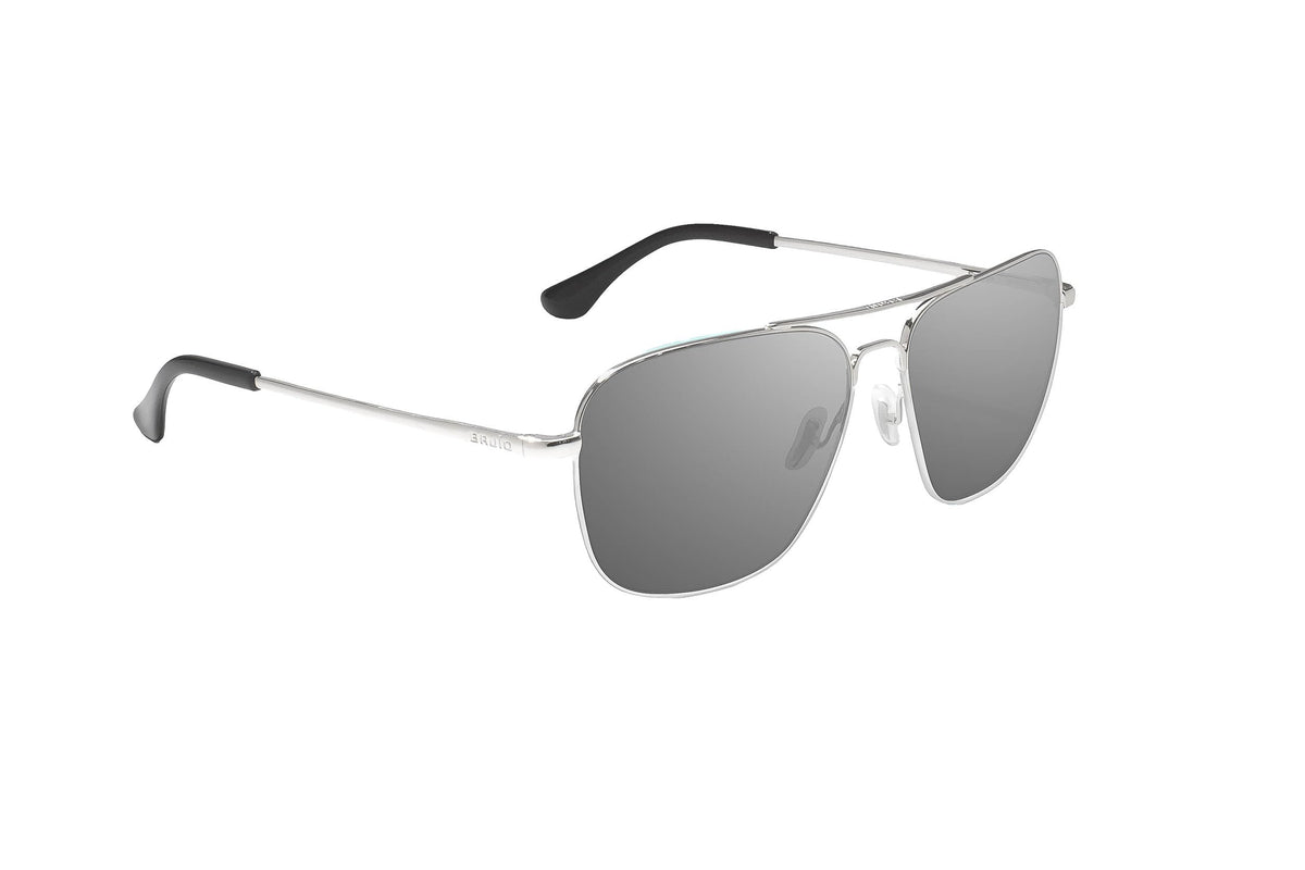 Bajio Sunglasses Snipes Gray Pcsilver Gloss Sunglasses - SNIB10020