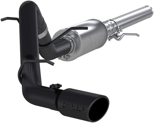 MBRP Exhaust S5338BLK Black Series Cat Back Exhaust System Fits select: 2016-2017,2022-2023 TOYOTA TACOMA