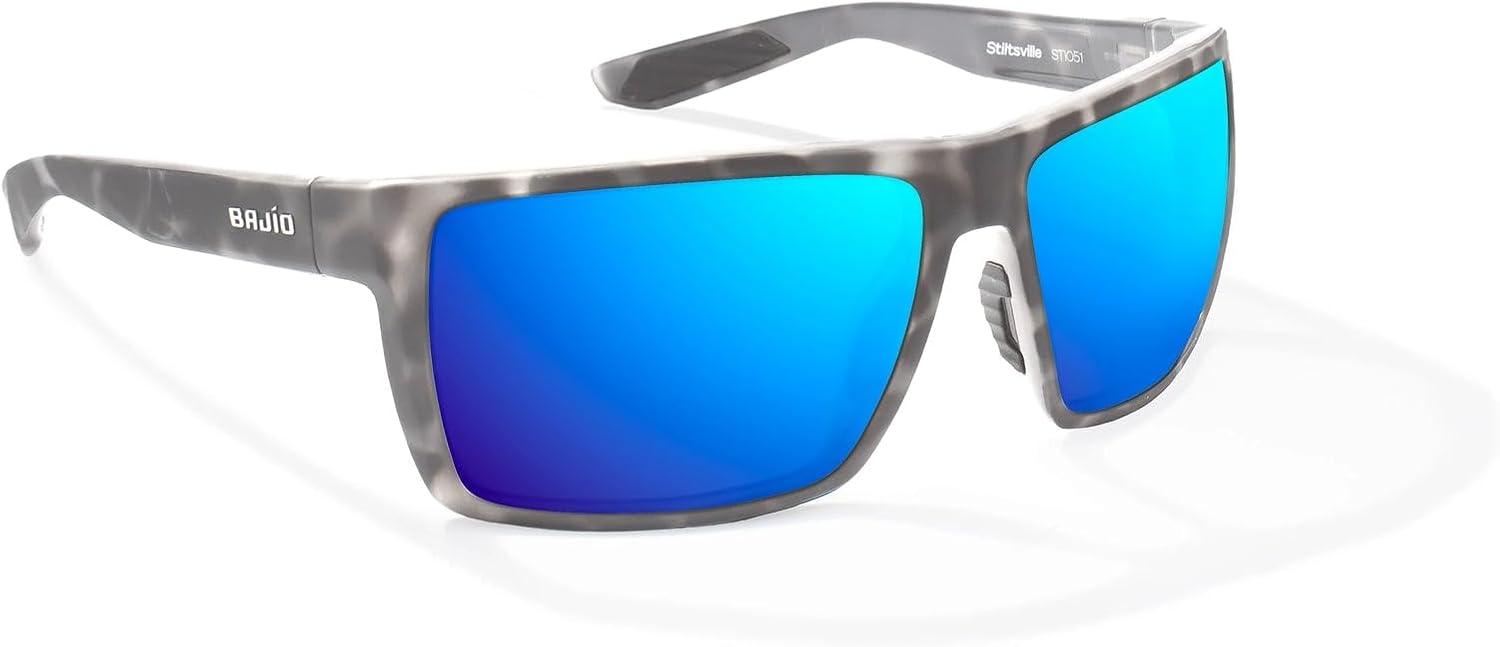 Bajío Stiltsville Polarized Sunglasses – Full-Wrap – XL Fit