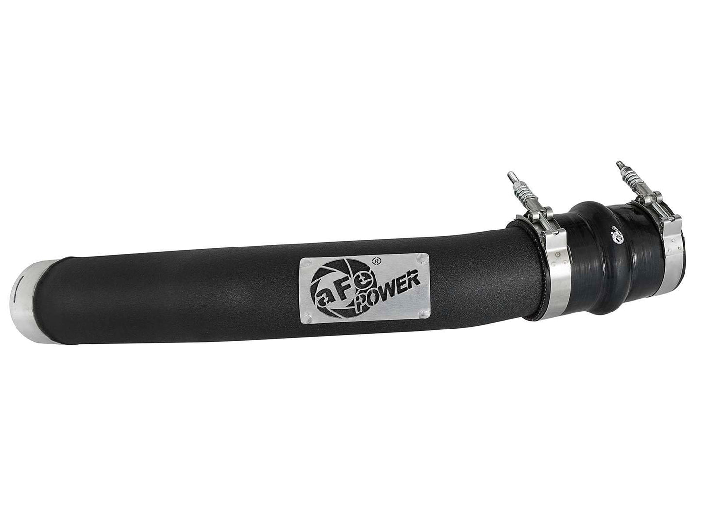 aFe POWER BladeRunner 3 IN Aluminum Hot Charge Pipe Black - #46-20318-B