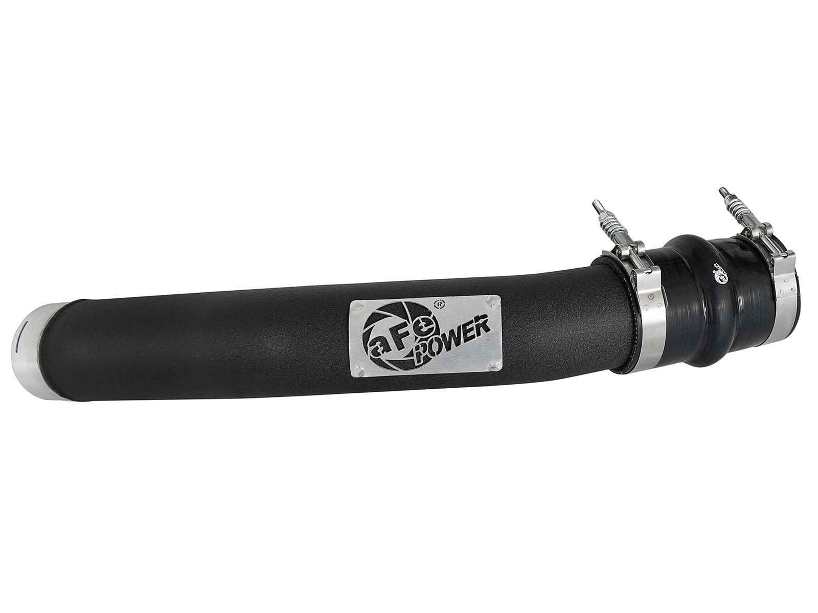 aFe POWER BladeRunner 3 IN Aluminum Hot Charge Pipe Black - #46-20318-B