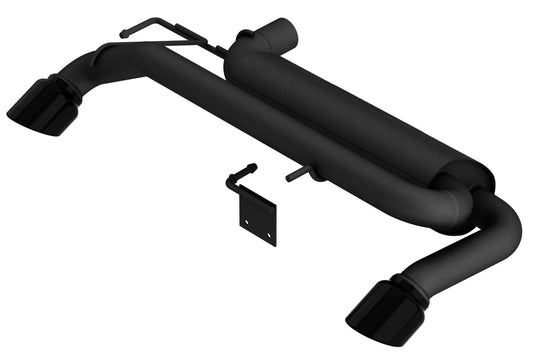 Borla Exhaust 21C Bronco 2.3L L4 Axleback Stype Exhaust System with Black Tips - 11974CB