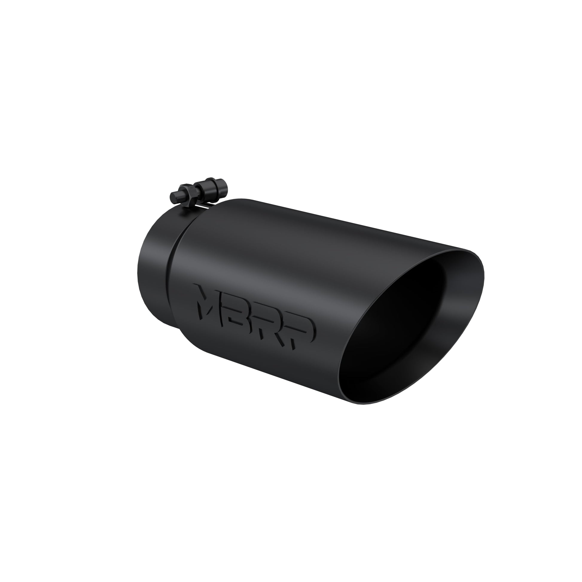 MBRP T5053BLK 5" O.D. Dual Wall Angled Exhaust Tip (Black Coated)