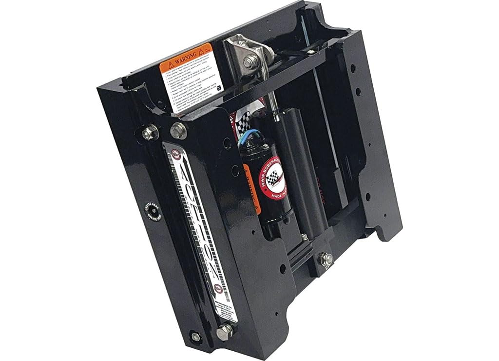 Bob's Machine Action Series 4 in Jac Plate Powder Coated Gloss Black - 100-104101P-PCGB-NOSPN-NG