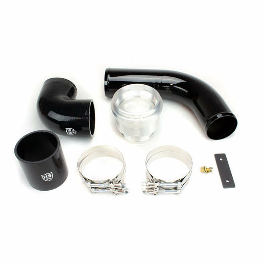 H&S Motorsports Black Intercooler Pipe Upgrade Compatible for Ford Powerstroke 6.7L (OEM Replacement)
