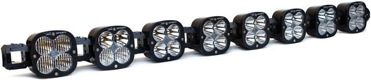Baja Designs XL Sport LED Linkable Light Bar Kit with Links, Rock Guards - Universal Fit, 208w (8 XL LED)