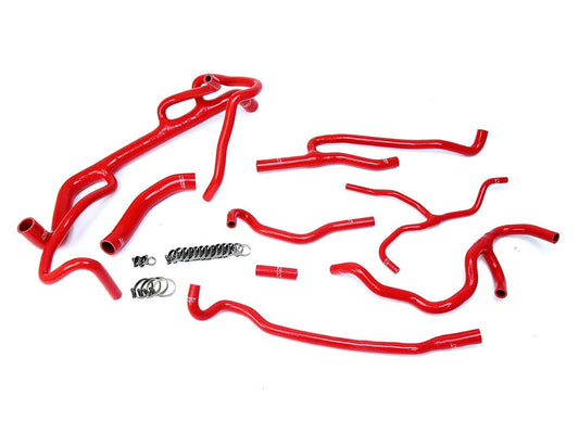 HPS 57-1707-RED Red Silicone Radiator and Heater Hose Kit Coolant, 1 Pack