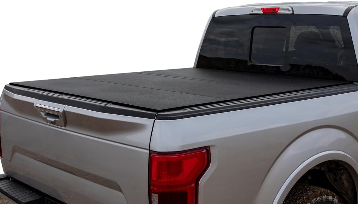 ACI Lomax Folding 15-20 Ford F-150 5.6' Box Hard Tonneau Cover Black Urethane
