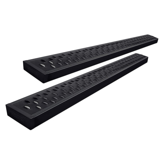 Romik 82016429-6.5" RPD-T Series Black Running Boards