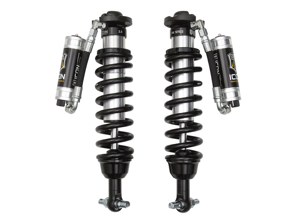 ICON Extended Travel 2.5 VS Remote Reservoir/CDCV Coilover Kit, Compatible with 19-21 Ford Ranger, 91355C