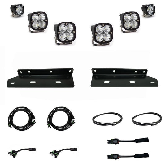 Baja Designs 2123 F150 Raptor Squadron UNLIMITED/S1 Fog Pocket Kit MULTIPATTERN/CLEAR - 448057