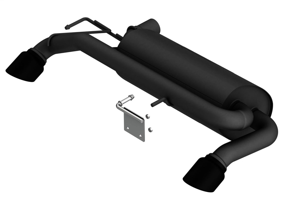 Borla Exhaust 21C Bronco 2.7L V6 Axleback Touring Exhaust System with Black Tips - 11976CB
