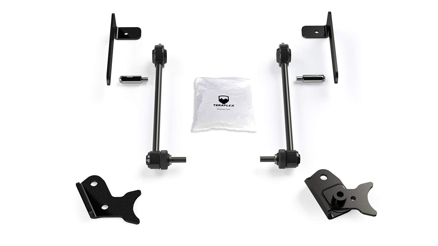 TeraFlex 1764000 JL | JT: Front Sway Bar Quick Disconnect Kit (0-4.5â€ Lift)
