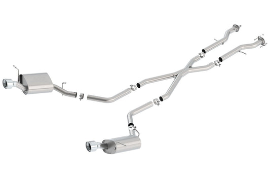 Borla Exhaust 11C Durango Rt 3.6L/5.7L 4DR Catback Stype Exhaust System with Ss Tips - 140449