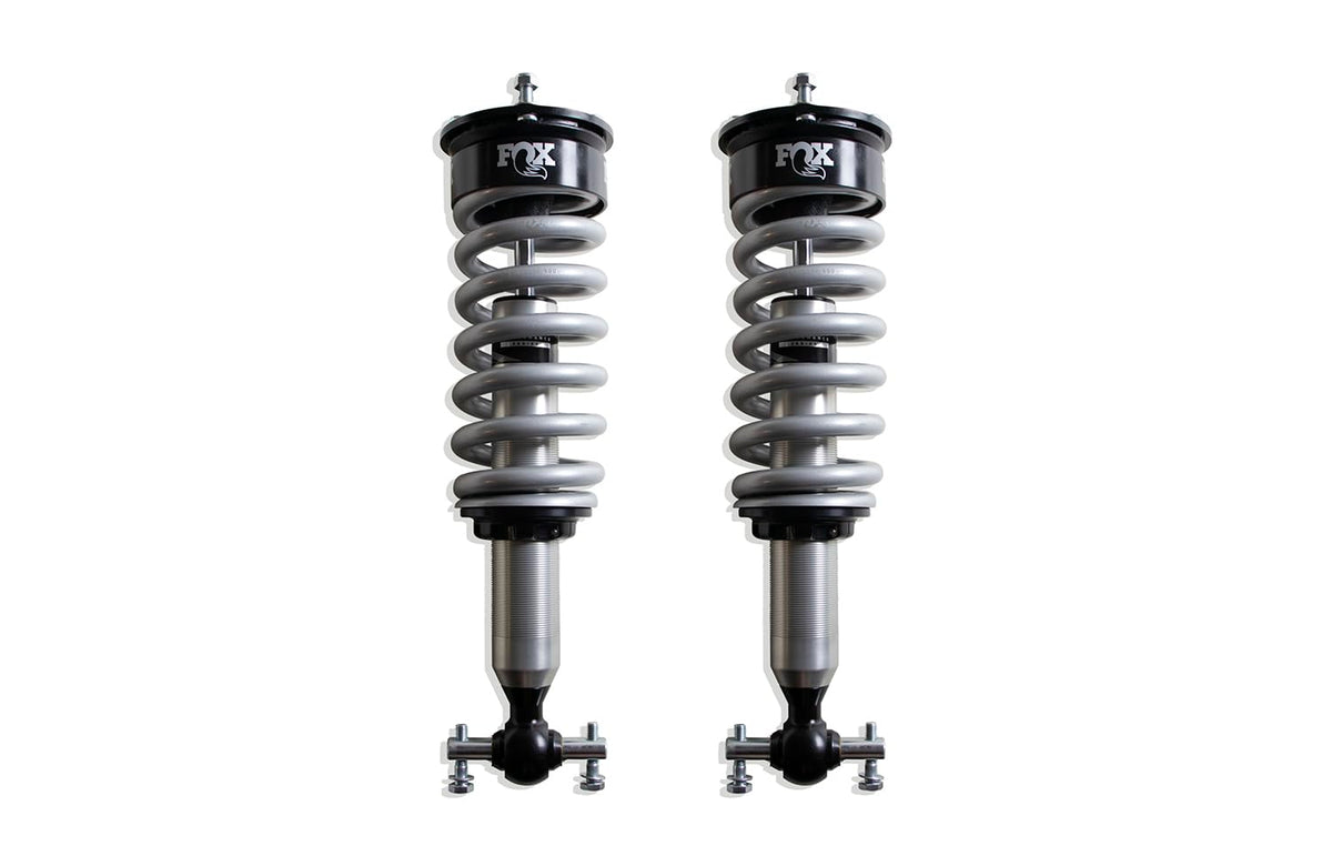 MAX TRAC SUSPENSION'S Part# 874125F is A Pair of Fox 2.0 Performance Series Coil Overs (Aluminum Body)(0"-2.5" Lift Height)