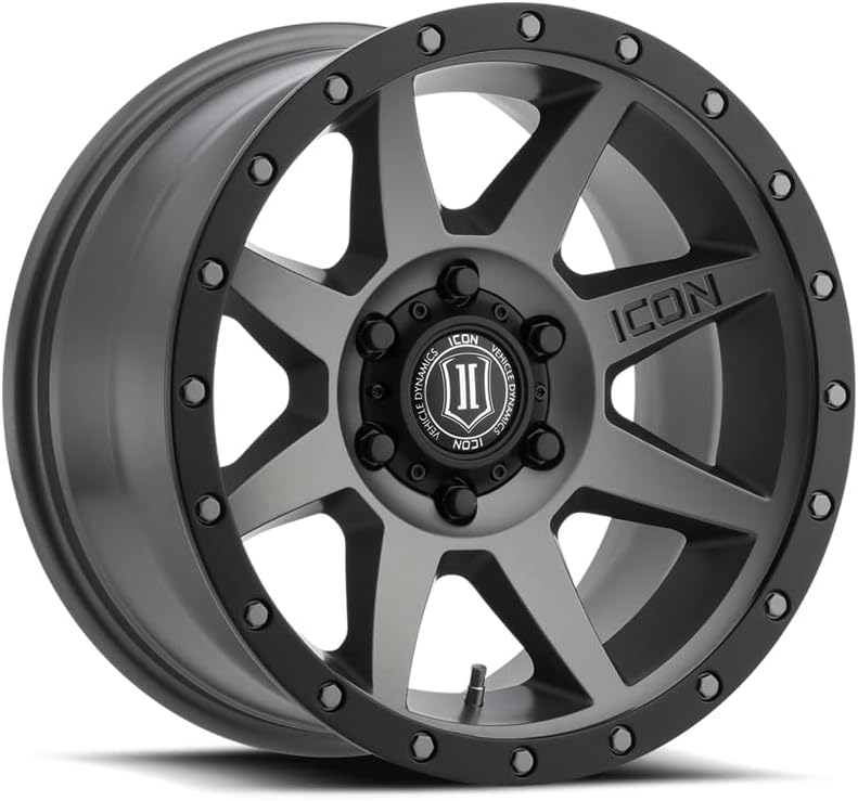ICON Alloys Rebound, Titanium, 18 x 9/6 x 135, 6mm Offset, 5.25" BS, 1818906352TT