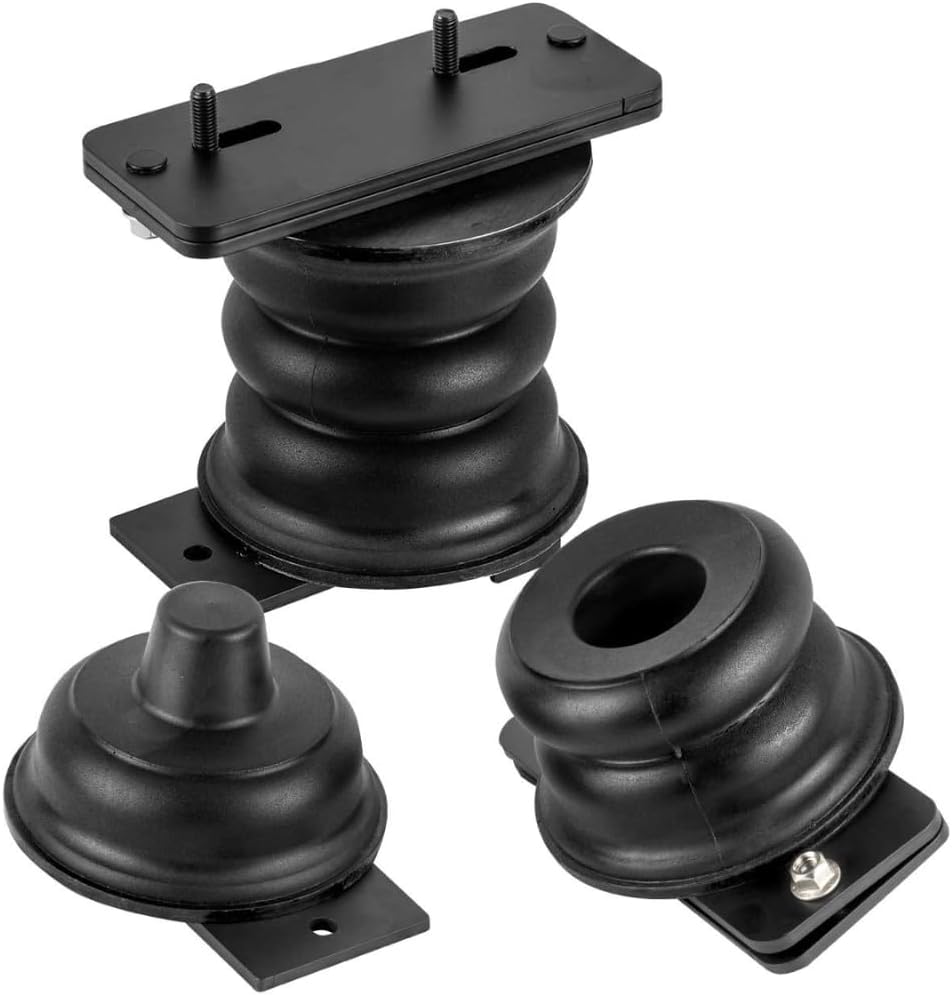 SuperSprings SSR-315-47-2 Left and Right Rear Black SumoSprings fits 2014 2023 Ram 2500 4x4 | Reduces Rear End Sag, Decreases Vibration & Stabilizes Sway