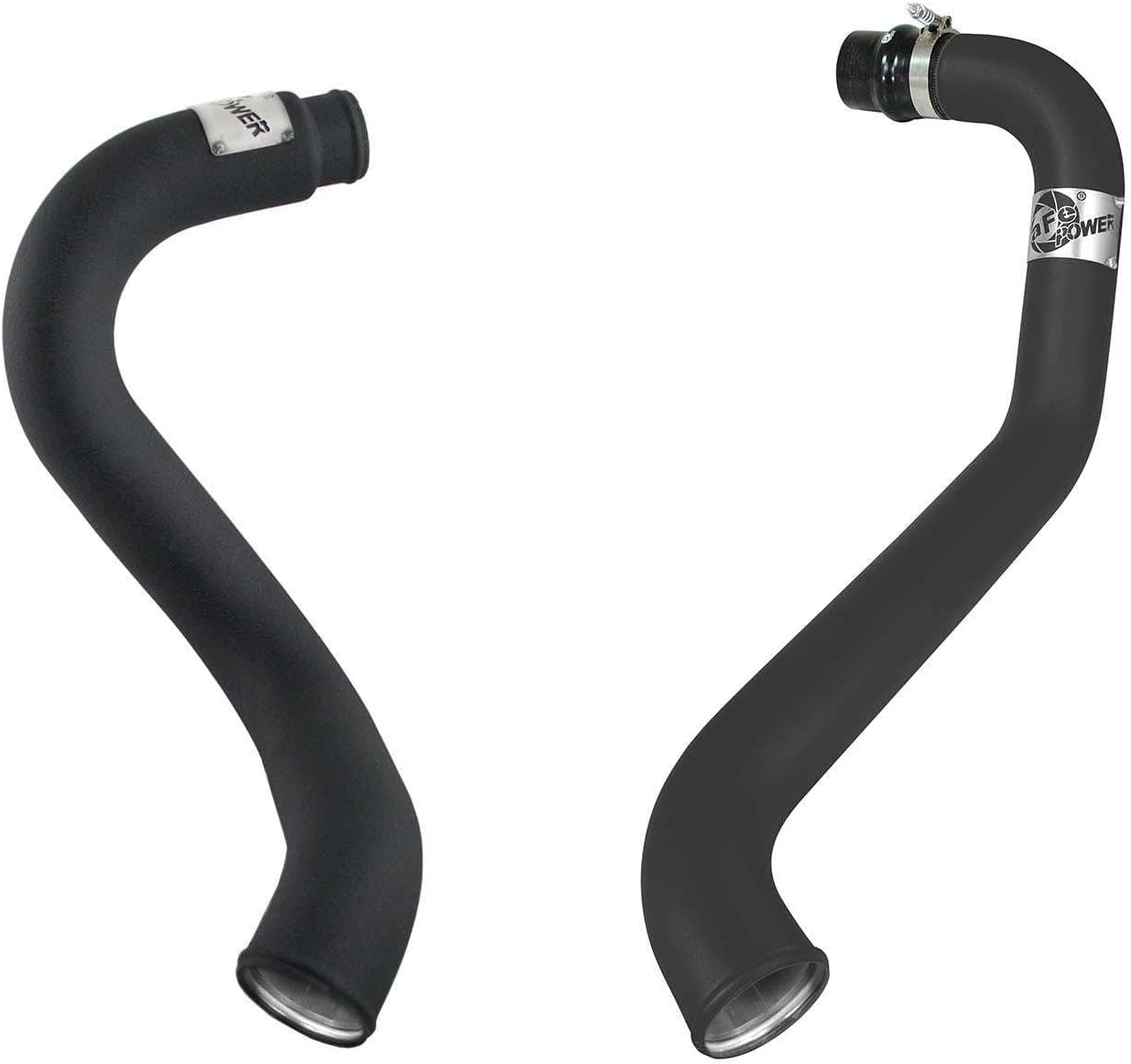 aFe POWER BladeRunner 3 IN Aluminum Hot and Cold Charge Pipe Kit Black - #46-20045