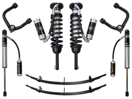ICON, Stage 4 Suspension System, Tubular UCA, Compatible with 05-15 Tacoma 0-3.5" / 16-Up Tacoma 0-2.75", K53004T