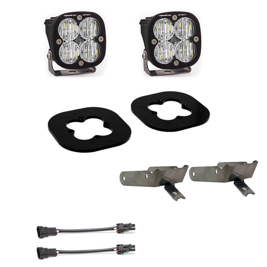 Baja Designs Squadron Pro Fog Pocket KIT1116 F250/350 Super Duty(wide Cornering;clear) - 447631