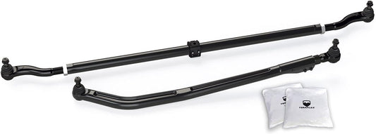 TeraFlex 1863900 JL/JT HD Forged Drag Link Kit & HD Chromoly Tie Rod Kit