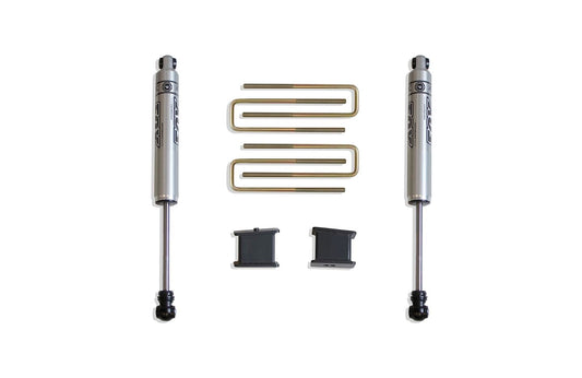 4"LIFT BLKS U-BOLTS FOX REAR SHOCKS