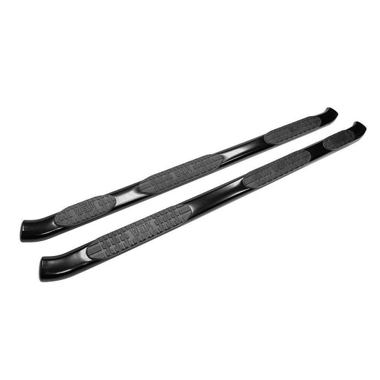 Westin 21-534255 PRO TRAXX 5 Oval Wheel to Wheel Nerf Bars fits 1999-2016 F250 F350 Super Cab 6'75" Bed Black Pair