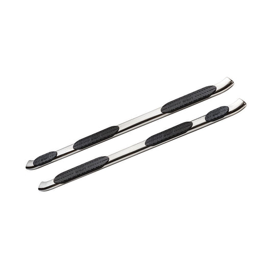Westin 21-534610 PRO TRAXX 5 Oval Wheel to Wheel Nerf Bars fits 2015-2020 F150 SuperCab 6'5" Bed Stainless Steel Pair