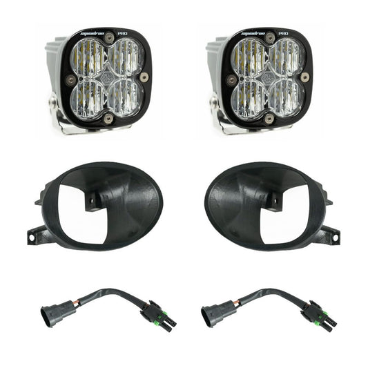 Baja Designs 19C Sprinter 1500/2500/3500 Squadron Pro Fog Pocket Kit Wide CORNERING/CLEAR - 447864