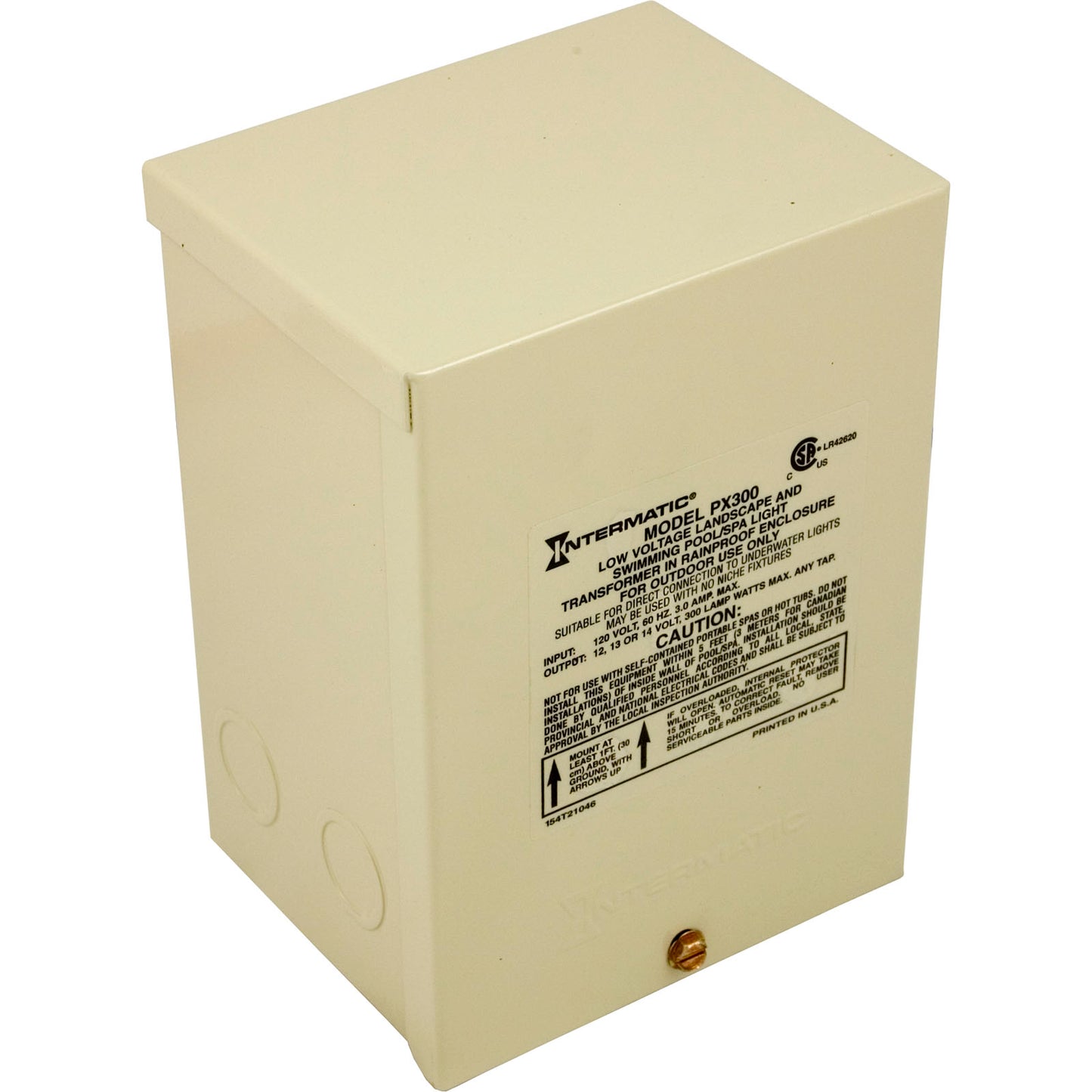 Transformer, Intermatic, 115v, 12v/13v/14v, 300w