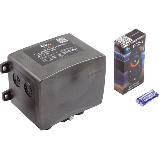 PAL PCR-2Z Dual Zone 4Wire Drvr/Xformer w/Remote,24VDC,65W