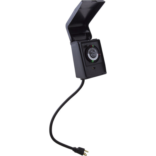 Outdoor Timer, Intermatic P1121, 15A, with Cover