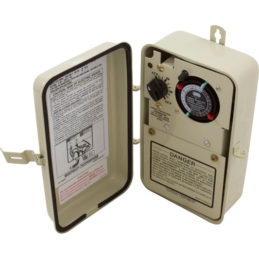 Timer, Intermatic PF1102T,230v,w/Freeze Protection,Enclosed