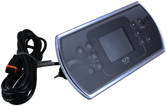 Topside, Gecko in.k800, 10 Buttons, Clear, with Overlay