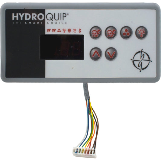 Topside, Hydro-Quip Eco 3,6 Button,P1,P2,Lt,Lg Rec,25ft Cord