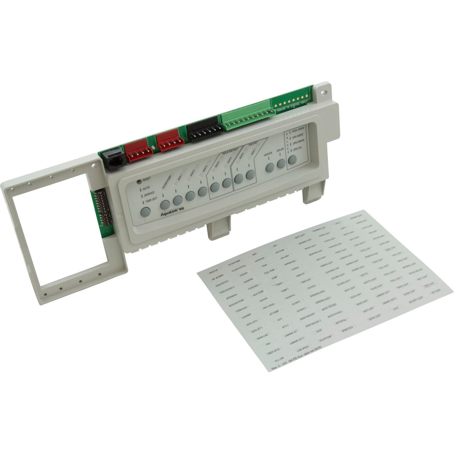 Upgrade Kit, Zodiac Jandy AquaLink RS8,Pool/Spa Combo,Rev.QQ