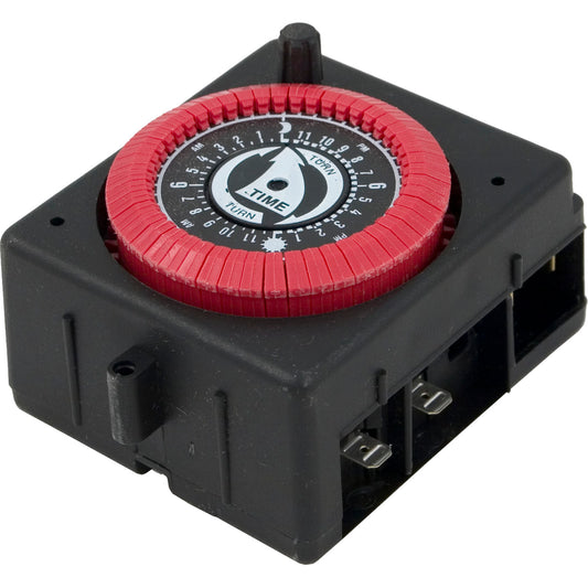 Timer,Intermatic,SPST,Panel Mount,115v,24hr,PF/RC w/Override