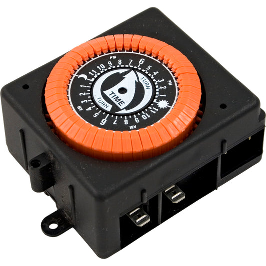 Timer, Intermatic, SPST, PB913 Panel Mount, 115v, 24hr
