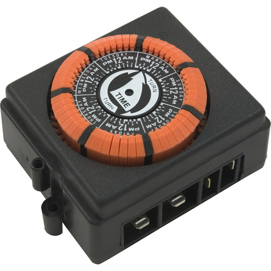 Timer, Intermatic, SPST, PB873 Panel Mount, 115v, 7day