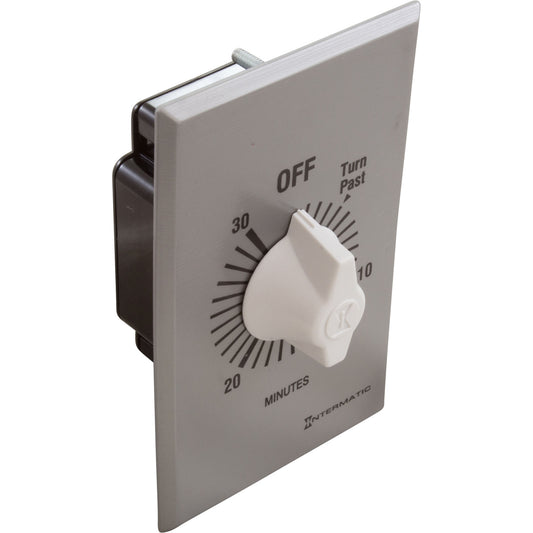 Timer, Intermatic, DPST, Spring Wound, 30min, 20A
