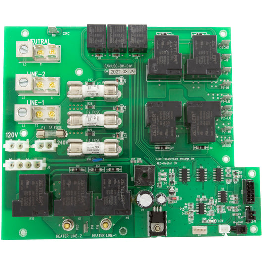United Spa Controls, B11 POWER CIRCUIT BOARD (10-PIN MOLEX )