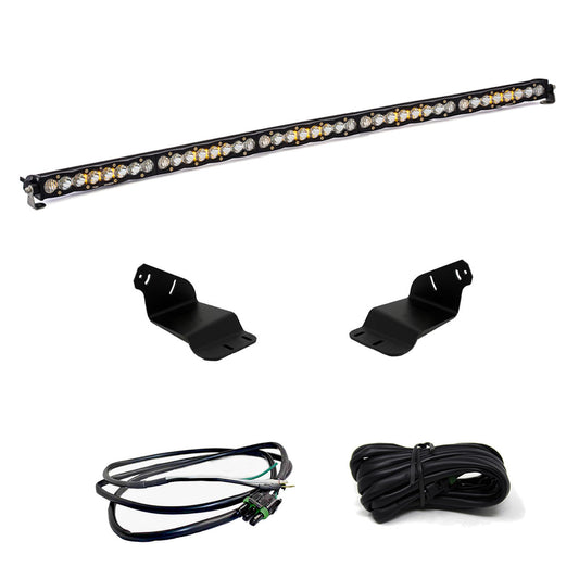 Baja Designs Bronco Roof Light Bar Kit 21UP Ford Bronco 50 S8 with Upfitter - 447758UP