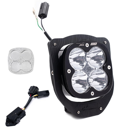 Baja Designs 24C Husqvarna XL80 FE350W/FE 501W/FE 450 D/C Headlight Kit with Dimmer SPOT/CLEAR - 677107