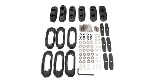 Rhino-Rack Base Kit (X4), RCP27-BK fits Jeep Grand Cherokee 2011-2020